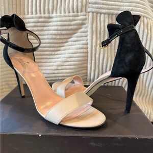 Kate Spade Black and Cream Heels